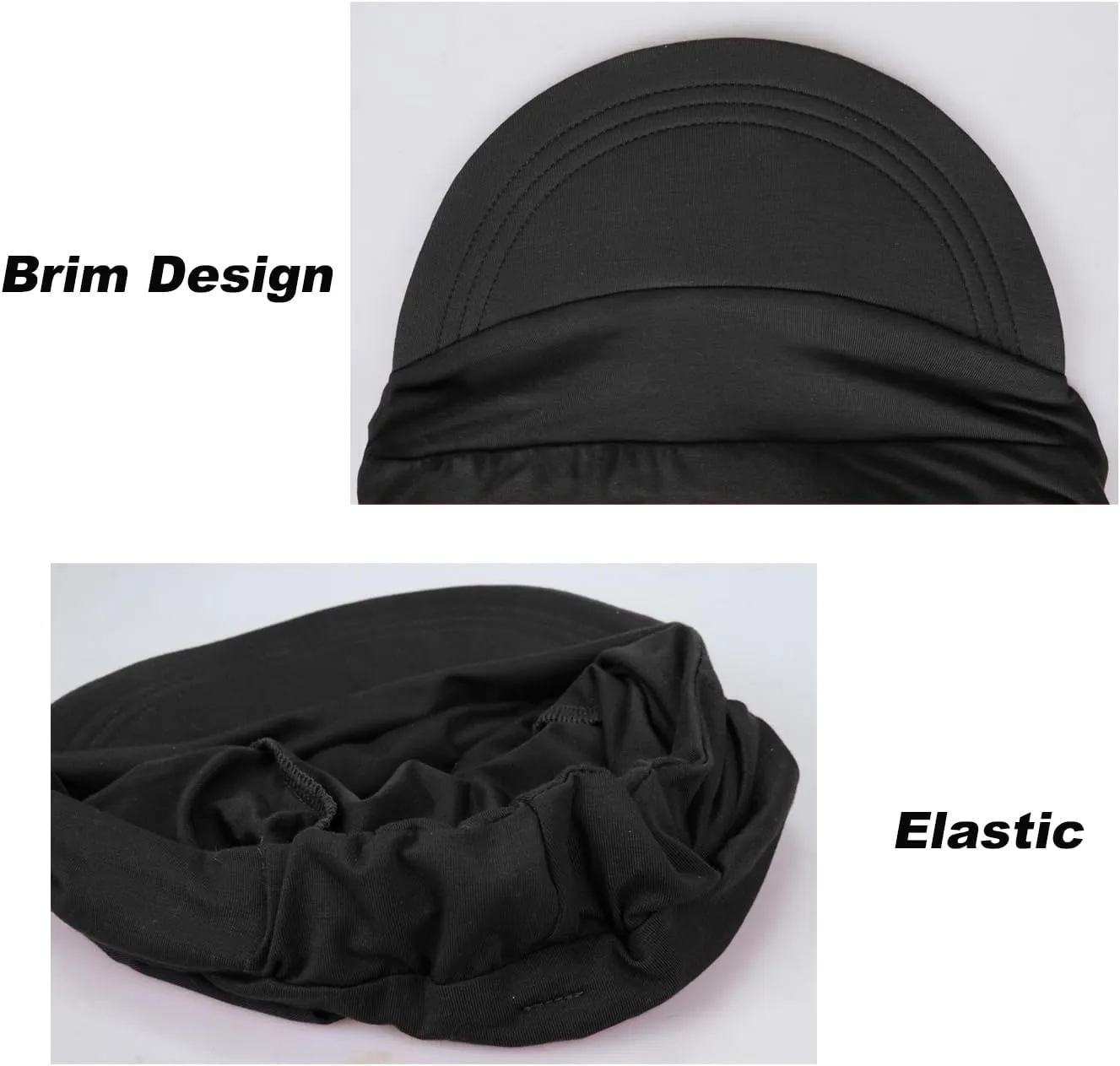 4 Pcs Soft Bamboo Baseball Cap for Women, Chemo Hats for Hair Loss