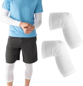 AD Rescuewear Eczema Arm and Leg Sleeves - Nighttime Comfort for Adults and Teens, Breathable, Comfortable Leg and Arm Wrap - Eczema Itch Relief - Ultra-Soft and Soothing TENCEL Fabric (Extra Small)
