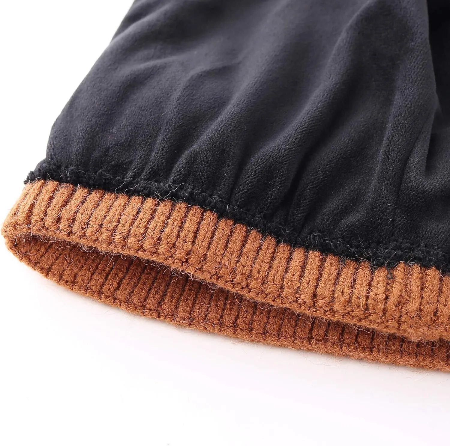 Connectyle Kids Beanie Hat Warm Winter Hats for Boys Girls Fleece Lined Knit Cap