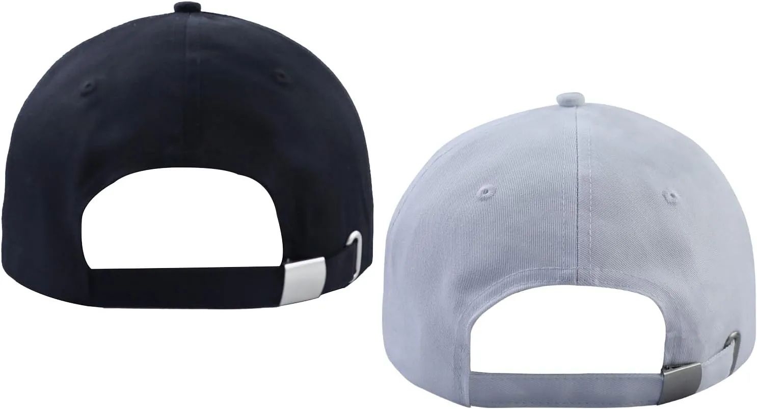 Dad and Mom Hats for Men Women, Set of 2 PCS Embroidered Mama Papa Baseball Cap