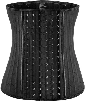 ECOWALSON Waist Trainer for Women Corset Cincher Body Shaper Girdle Trimmer with Steel Bones Extender