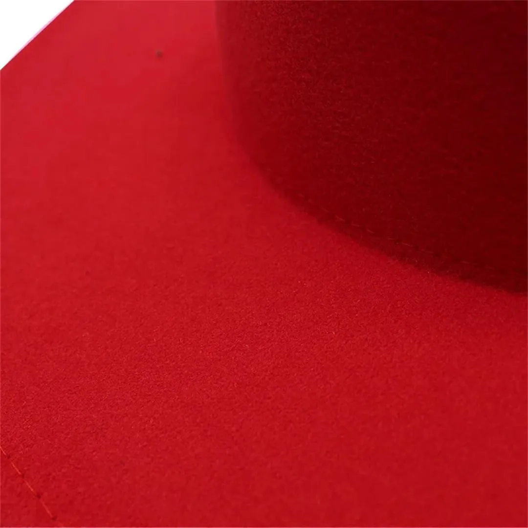 Fedora Hat Oversized 9Cm Big Fedora Hat Love Top Hat for Men and Women Big Hat