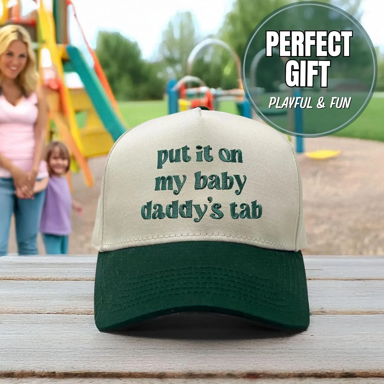 Funky Junque Canvas Snapback Trucker Hat - Father's Day, Funny Mom Hat, Baseball Cap for Mom & Dad