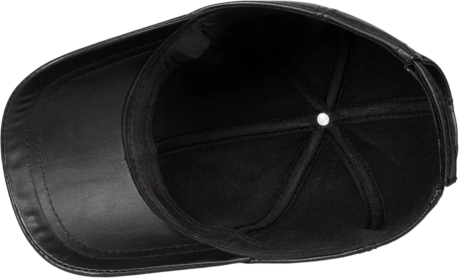 Genuine Leather Unisex Baseball Cap