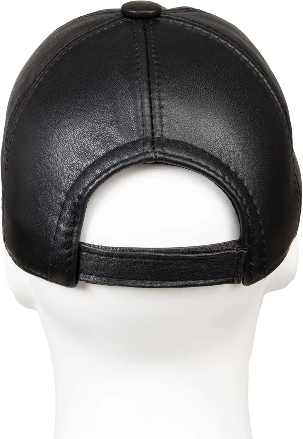 Genuine Leather Unisex Baseball Cap