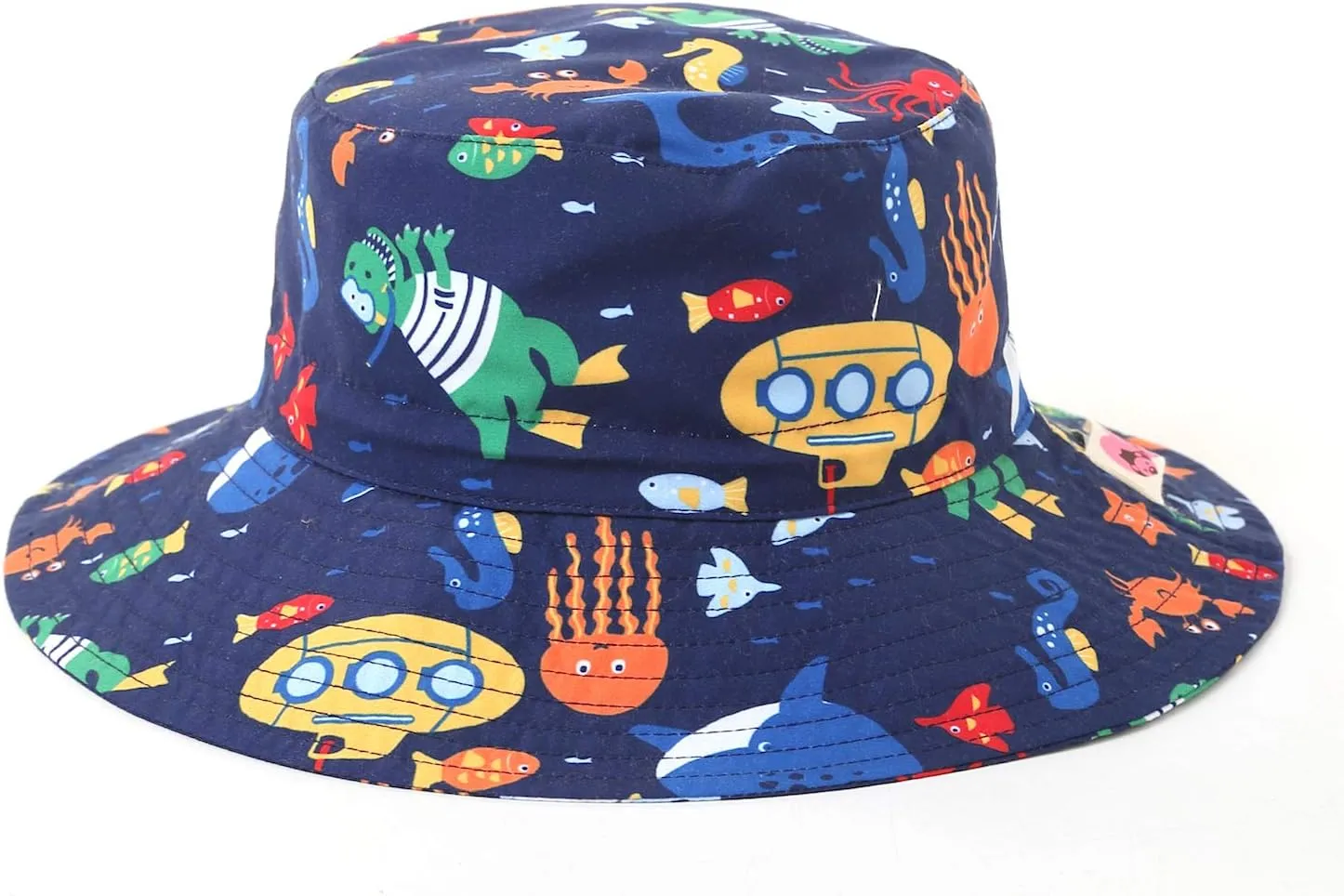 Home Prefer UPF50  Wide Brim Sun Hat Boys Girls Sun Protection Hat Zoo Beach Swim Safari Bucket Hat for Baby Toddler Kid