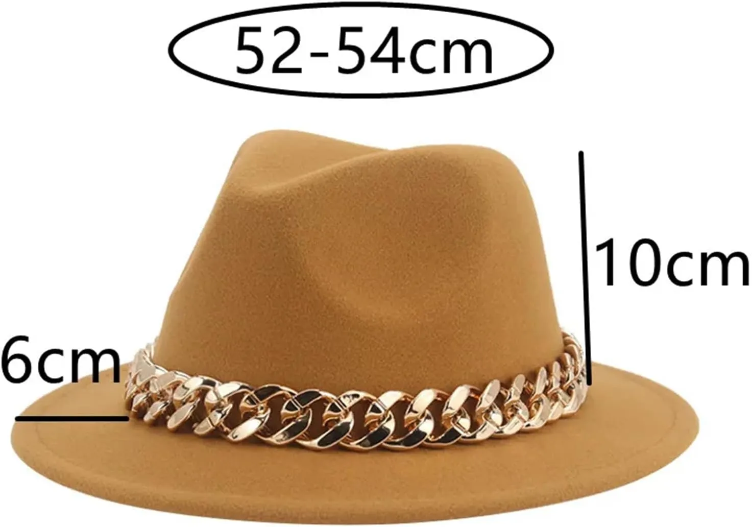 Mnjyihy Women Mens Fedoras Hats Kids Hat Boys Girls Chain Hat Winter Hats Panama Fedoras Chapeau