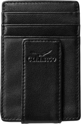 Money Clip Leather Wallet For Men Slim Front Pocket RFID Blocking with Super Strong Magnetic