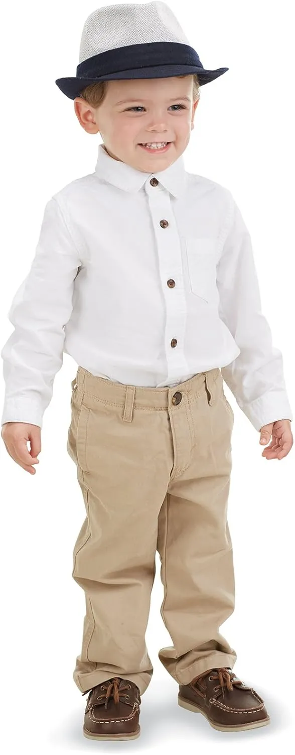 Mud Pie Baby Boys' Two Tone Fedora