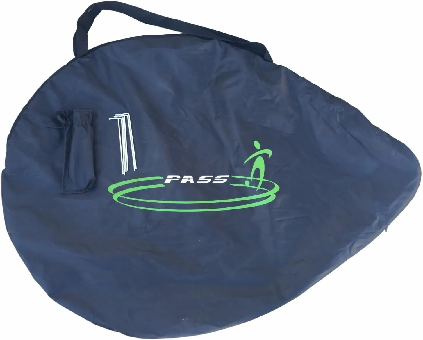 PASS Footer Pop up/Fold-able & Portable Soccer Football Nets. (Pair). Comes with Carry Case, One Year Warranty.
