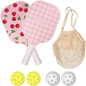 Sonix | USAPA Approved | Pickleball Paddles Set of 2 | Fiberglass Surface Pickleball Set with 2 Rackets, 4 Balls, & Bag