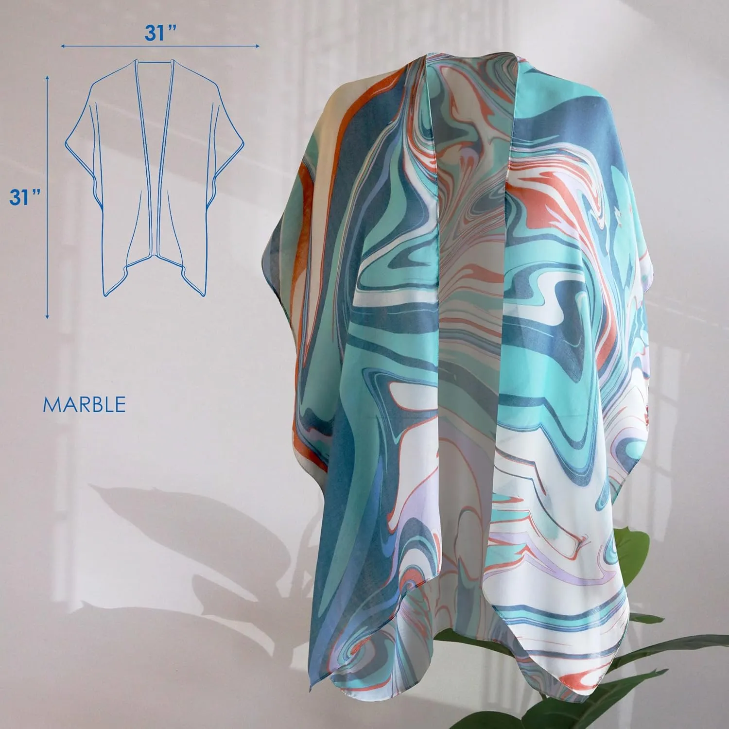 Straw Sun Hats Kimono Beach Cover Ups for Women and Travel Tote Matching for Packable Foldable