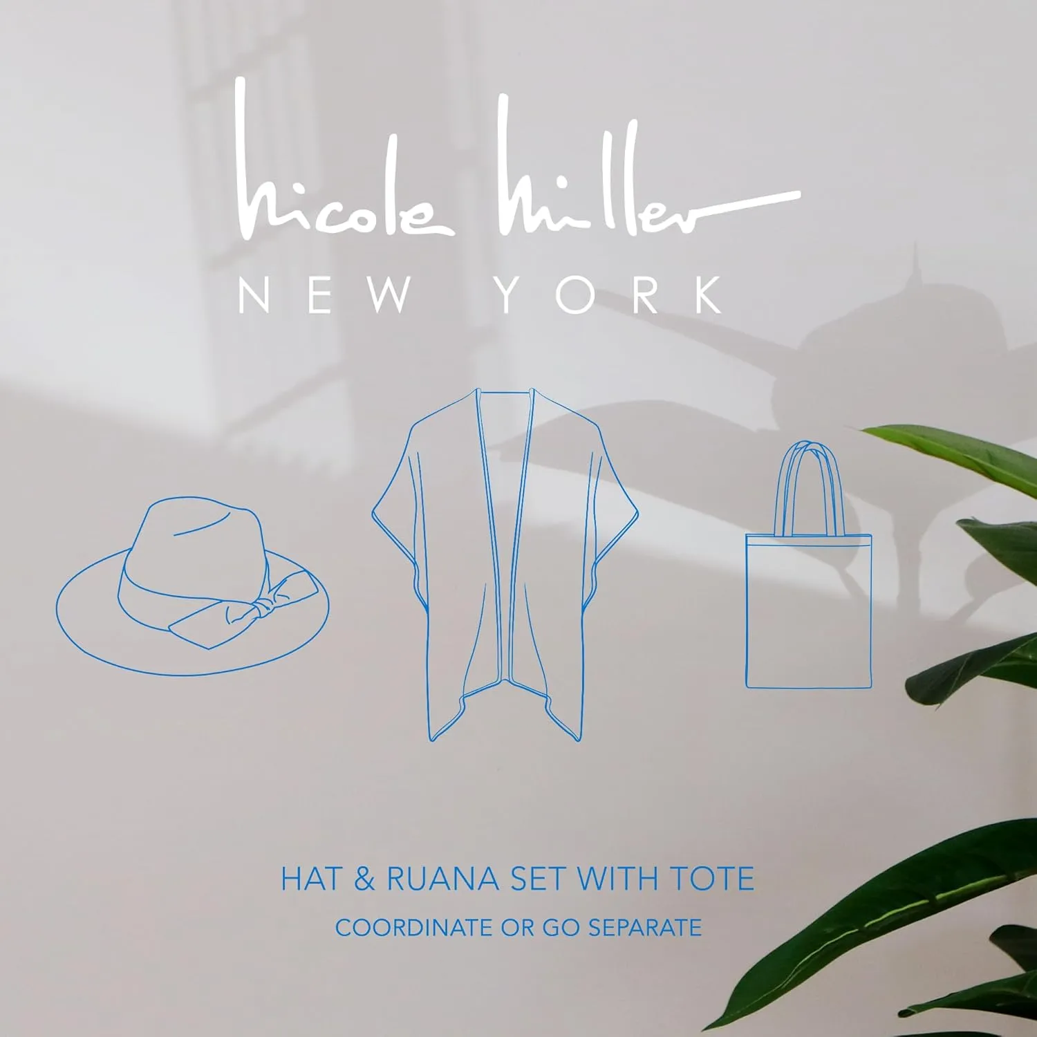 Straw Sun Hats Kimono Beach Cover Ups for Women and Travel Tote Matching for Packable Foldable