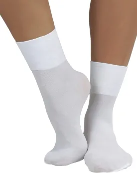 ToBeInStyle Women??s Classic Opaque Nylon Anklet Fashion Novelty Socks