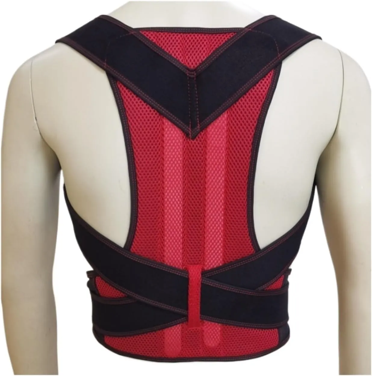 Tummy Control Workout Back Support Posture Corrector Full Back Support Belt Brace Trainer Shoulder Waist Cincher Corset