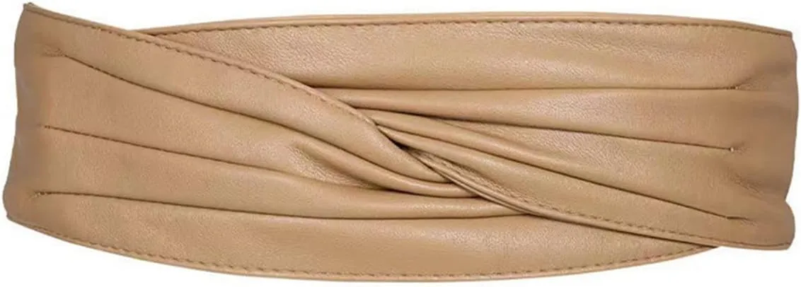 Women Velcro Corset Belt Adjustable Wide Belts Dress Waist Obi Belt