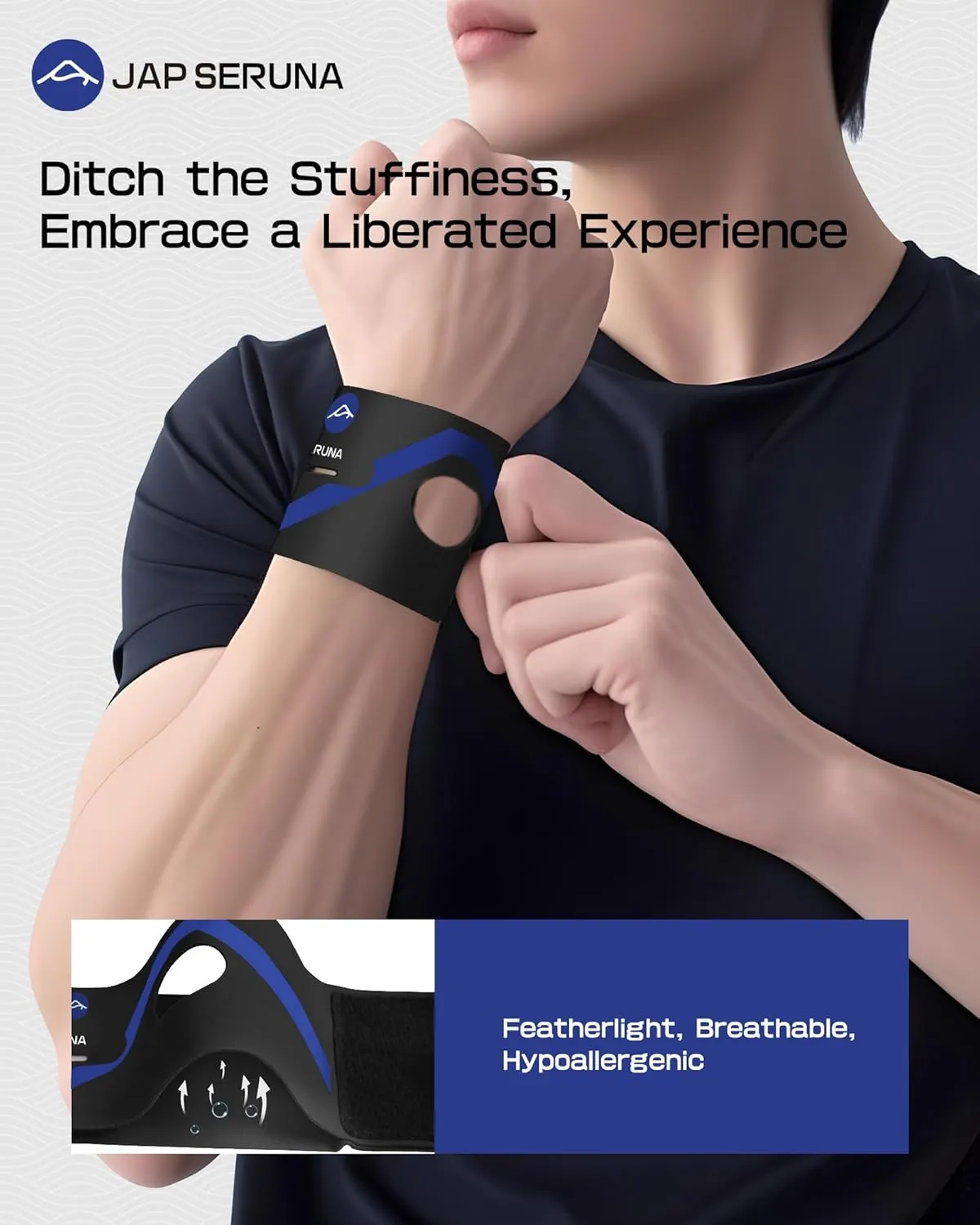 Wrist Brace for TFCC Tears - Ultra Thin Adjustable Wrist Band for Ulnar Sided Wrist Pain, DRUJ Instability, Support Repetitive Use Injury