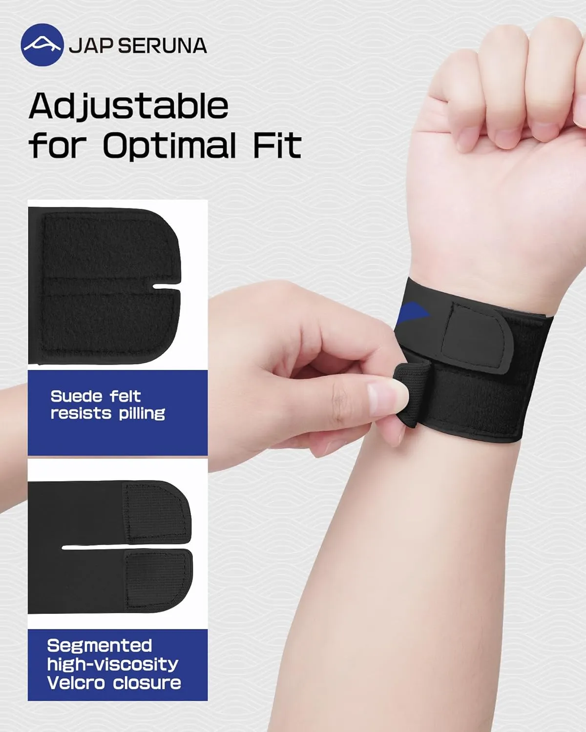 Wrist Brace for TFCC Tears - Ultra Thin Adjustable Wrist Band for Ulnar Sided Wrist Pain, DRUJ Instability, Support Repetitive Use Injury