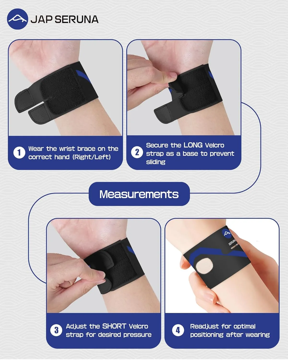 Wrist Brace for TFCC Tears - Ultra Thin Adjustable Wrist Band for Ulnar Sided Wrist Pain, DRUJ Instability, Support Repetitive Use Injury